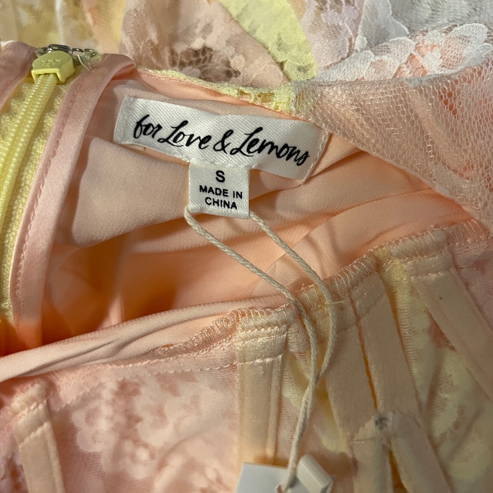 For Love & Lemons Blossom Lace Maxi Dress - Picture 6 of 6